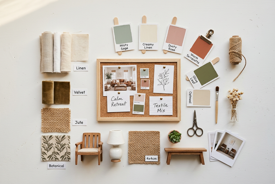 How to Choose a Colour Palette for Your Miniature Room