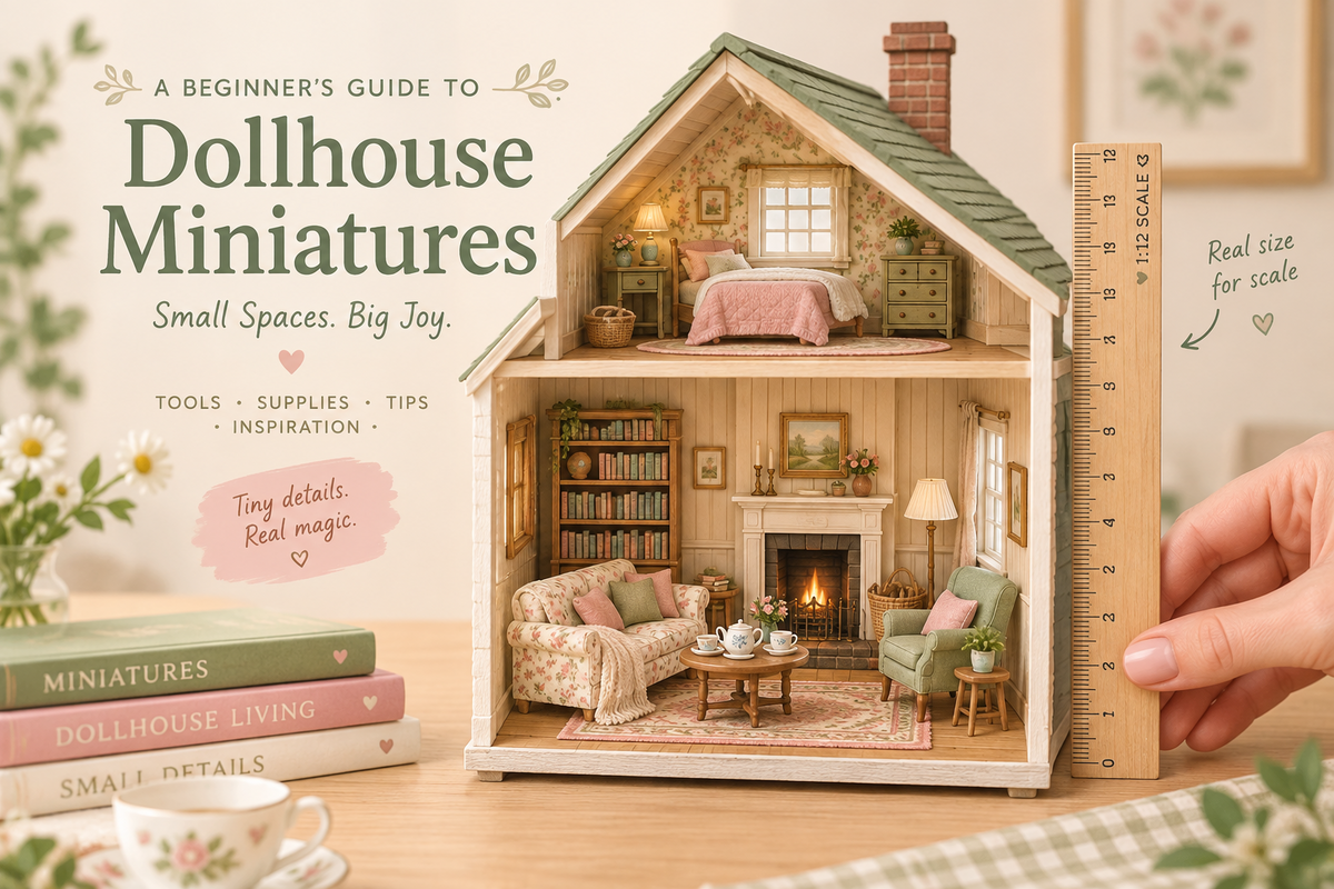 1:12 Dollhouse Scale Explained: A Beginner's Guide to Sizing Miniatures