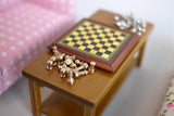 Dollhouse Supplies Miniature chess set chess piece (non-magnetic) - F014