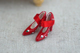 Dollhouse miniature shoe, Miniature high heels, Miniature fashion, Dollhouse shoe, Dollhouse high heels, Dollhouse Miniature - G074