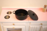 Dollhouse Metal Cooking Pot dolls house 1 12 miniature Metal Cooking Pot - A048