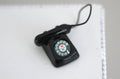 Dollhouse Supplies rotary dial telephone doll house  metal phone 1 12th scale miniature - E063