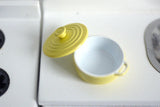 Dollhouse Supplies miniature Metal Cooking Pot, 1:12 cookware - A033