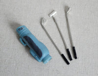 Dollhouse Miniature Sport Golf Club Set (Blue) - E069