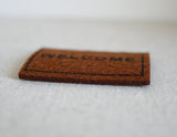Dollhouse Supplies miniature small door rug carpet floor mat decoration 1 12 scale - D082