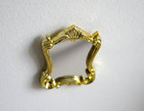 1:12 Dollhouse Supplies decoration furniture miniature Ornate rectangular mirror frame bedroom dressing closet mirror F040