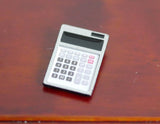 Miniature Dollhouse Supplies 1:12 scale calculator (metal) (silver) - G065
