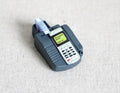 1:12 Scale Miniature Credit Card Machine with Paper Roll, 1-1/2 inch wide, DIY Dollhouse Supply (non working)