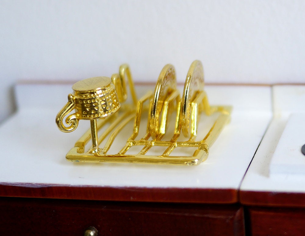 1:12 scale Dollhouse miniatures Dish Rack - F061