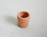 1:12 Dollhouse Supplies Miniature Clay Pottery Planter, clay flower pot gardening 1 12 scale miniature plants container - B093