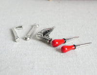 1:12 Dollhouse decoration equipment tools miniature 5 piece tool set - F079