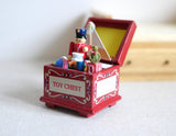 Dollhouse Supplies Miniature Ornament storage set dolls house box 1 12th scale miniature J021