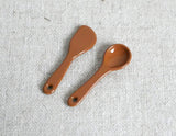 Dollhouse Supplies miniature cooking utensil cookware 1:12 (Brown) - D042