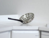 Dollhouse Miniature Skimmer / Long-Handle Strainer Miniature Sieve - E049