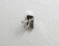 Dollhouse miniature 1:12 scale Metal Hook, Metal Bracket, metal rack set of 4 - E065