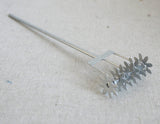 1:12 Dollhouse Miniature Metal Push Reel Lawn Mower - E070