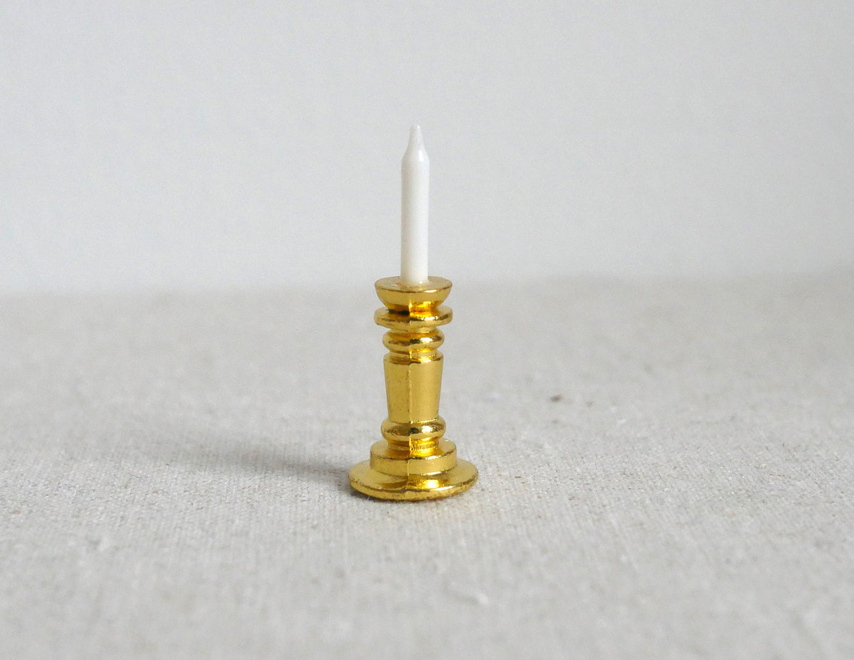 1:12 Dollhouse Supplies Miniature Dining Table Candle Light Holder - C080