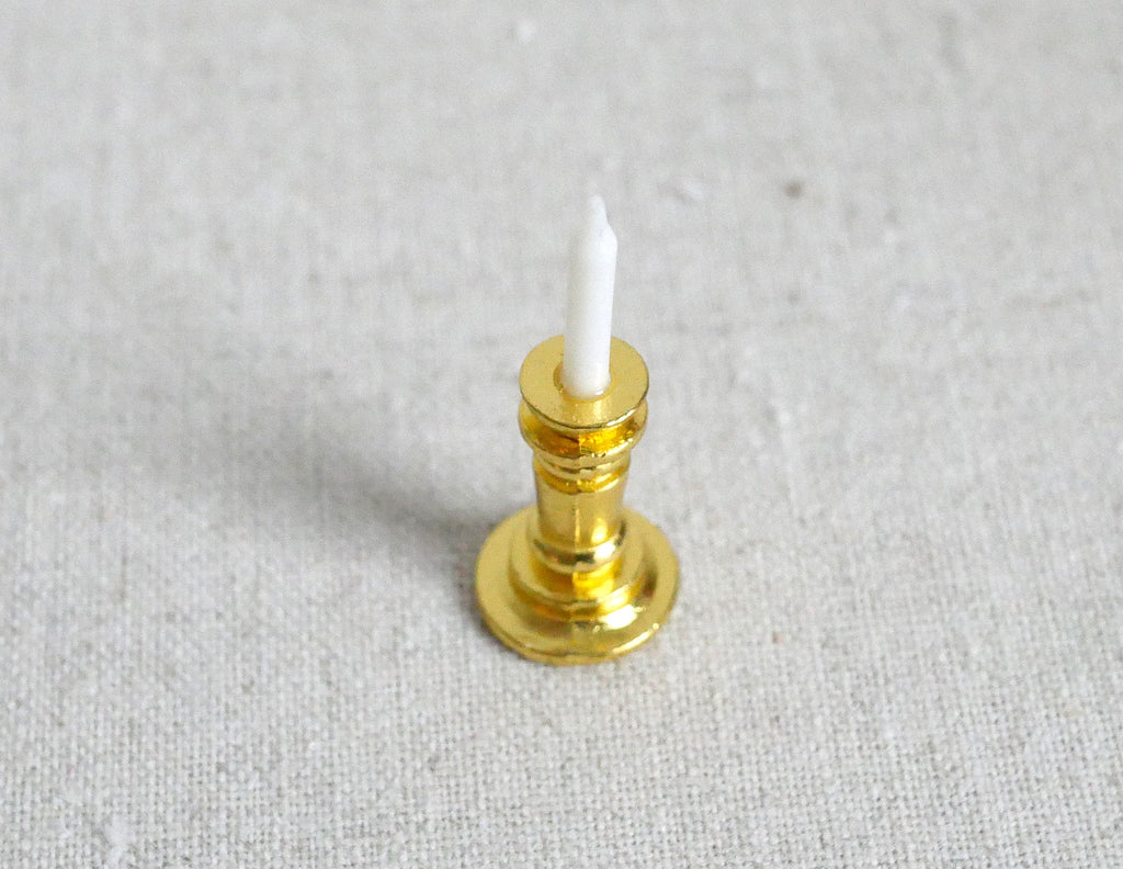 1:12 Dollhouse Supplies Miniature Dining Table Candle Light Holder - C080