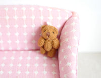 1:12th scale Dollhouse miniature Tiny Bear (4cm(H) x 2cm(L) - G039