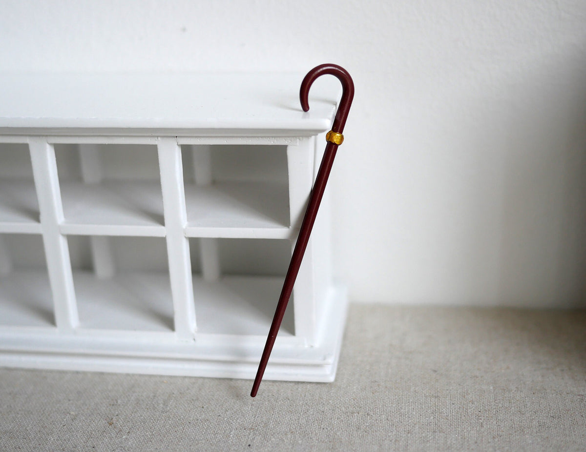 Dollhouse Miniature 1:12 Scale Walking Stick Walking Cane - C045