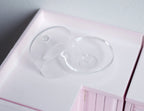 1:12 Scale Miniature Clear Cake Stand with Dome Cover, 1-1/4 inch dia., DIY Dollhouse Supply