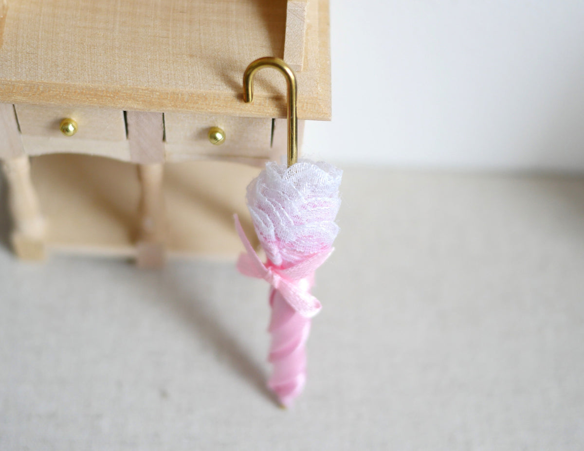 Dollhouse miniature parasol umbrella, Miniature umbrella, Miniature umbrella,  style umbrella - G053