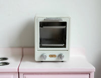 Dollhouse Miniature 1/12 scale oven (made with plastic) light grey A012