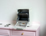 Dollhouse Supplies Miniature 1/12 scale oven (made with plastic) light grey A012