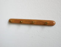 1:12 Dollhouse Miniatures Real Wood Coat Rack, Clothes Stand F048