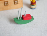 Dollhouse Supplies boat dolls house wood boat 1 12 scale miniature G058