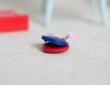 Dollhouse Supplies Miniature Finger Castanet - G043