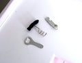 1:12 Scale Miniature Corkscrews and Bottle Opener, Set of 3, 9/16 inch long, DIY Dollhouse Supply
