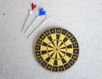 1:12 Dollhouse Miniature Darts Game set of 4 - H025