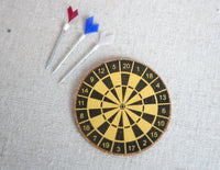 1:12 Dollhouse Miniature Darts Game set of 4 - G056