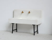 1:12 Dollhouse Miniature Kitchen / Bathroom Sink - I049