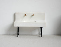 1:12 Dollhouse Miniature Kitchen / Bathroom Sink - I049