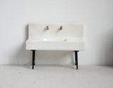 1:12 Dollhouse Miniature Kitchen / Bathroom Sink - I049