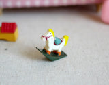 Dollhouse Supplies Miniature Mini Rocking Horse Mini Trojan Horse set of 2 G046