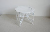 Dollhouse Supplies Miniature Wire Garden Table 1:12 Scale Dollhouse Supplies Fairy Garden Furniture 2-11/16 inch tall (metal) - I021