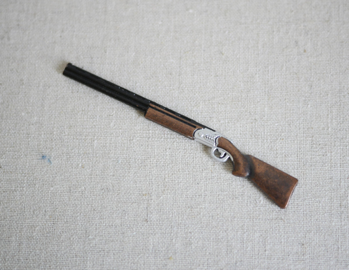 1:12 Scale Miniature Hunting Rifle, Display Decoration, 3-1/8 inch long, DIY Dollhouse Supply