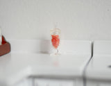 1:12 Dollhouse Supplies miniature kitchen glass container, dollhouse candy bottle, candy jar, snack container 2.1cm(H) x 0.8cm(W) - F045