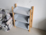 1:12 Dollhouse Supplies miniature  shelf miniature multipurpose storage 1 12th scale wooden shelf - K038
