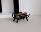 Dollhouse Supplies miniature 1:12  firewood doll house fireplace wood - F018