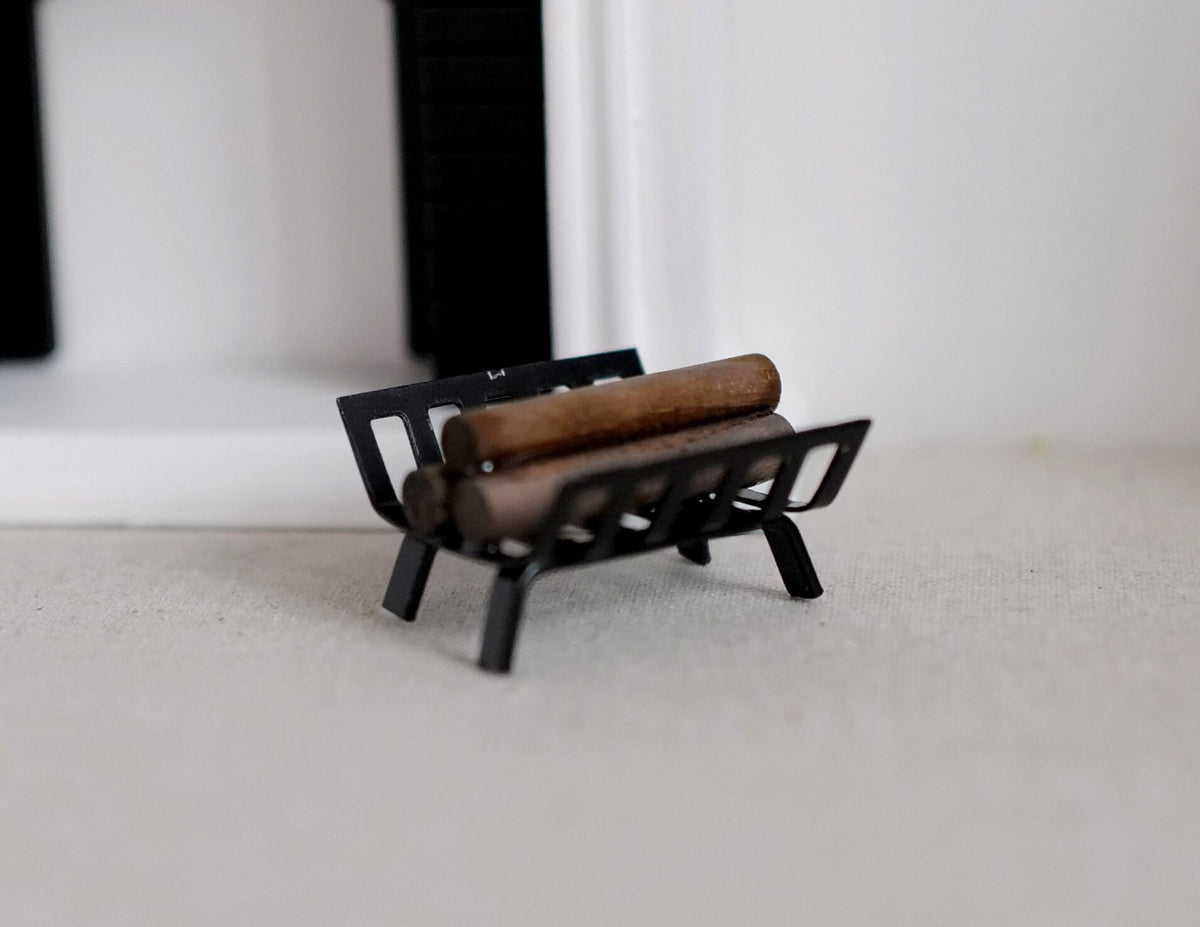 Dollhouse Supplies miniature 1:12  firewood doll house fireplace wood - F018
