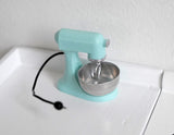 1:12 Dollhouse Miniature Mixer / Kitchen Appliance (mint green) - C057