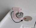 1:12 Scale Miniature Stand Mixer with Bowl, 1-1/4 inch tall, DIY Dollhouse Supply (pink)