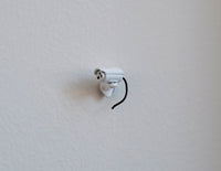 1/12 Scale Miniature Surveillance Security White Camera with Antenna - H035