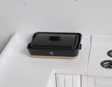 Dollhouse Supplies Miniature Electric Skillet (made with plastic) black