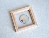 1:12 Dollhouse Supplies miniature unpainted plain wood photo frame miniature picture frame - i042