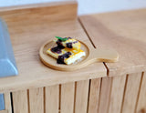 1:12 Dollhouse Supplies Miniature Chocolate Waffle E025